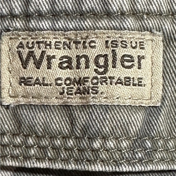 Wrangler Camo Denim Jeans 70LEWST Tag 38x30 Actual 38x28 Hiking Hunting Camp - Picture 8 of 15